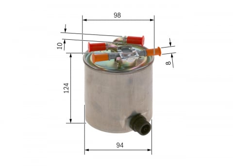 Filtru combustibil BOSCH F026402742 [2]