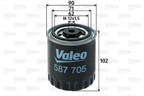 FILTRARE - Filtru combustibil VALEO 587705