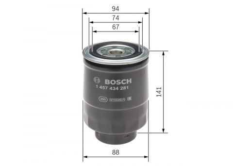 Filtru combustibil BOSCH 1457434281 [1]