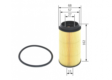 Filtru combustibil BOSCH F026402155 [1]
