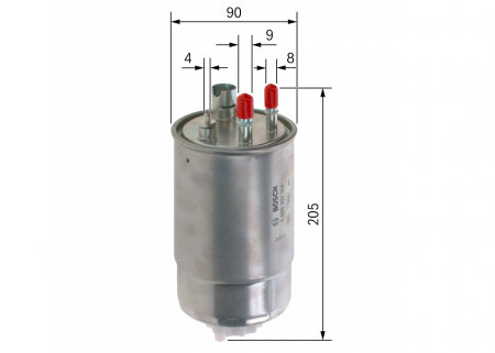 Filtre combustibil - Filtru combustibil BOSCH F026402054