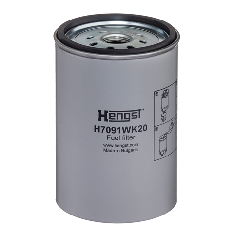 Filtre combustibil - Filtru combustibil HENGST H7091WK20D677