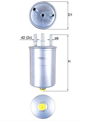 Filtre combustibil - Filtru combustibil MAHLE KL511