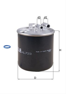Filtre combustibil - Filtru combustibil MAHLE KL723D