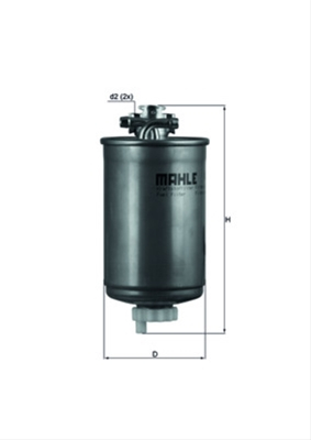 Filtre combustibil - Filtru combustibil MAHLE KL75