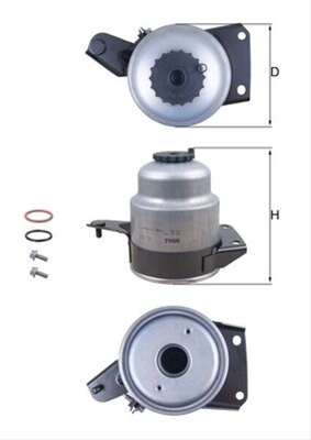 Filtre combustibil - Filtru combustibil MAHLE KL829D