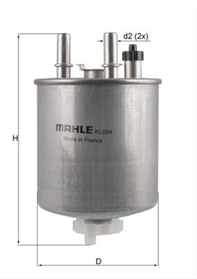 Filtre combustibil - Filtru combustibil MAHLE KL834