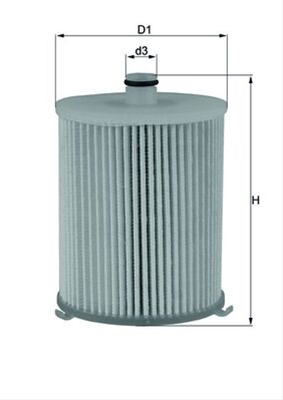 Filtre combustibil - Filtru combustibil MAHLE KX245/4D