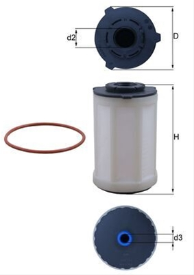 Filtre combustibil - Filtru combustibil MAHLE KX655D