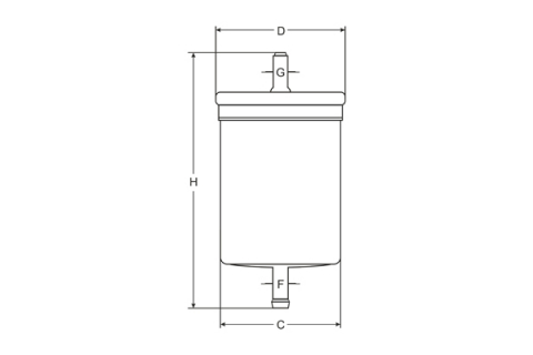 Filtru combustibil SCT-MANNOL ST 314 [2]