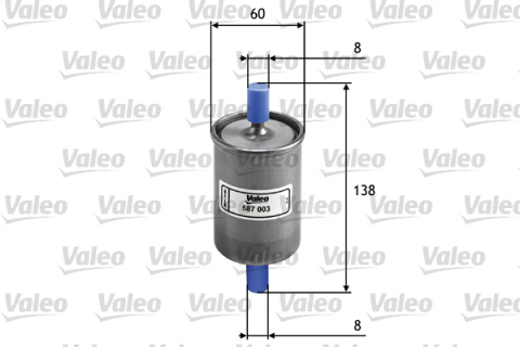 Filtru combustibil VALEO 587003 [1]