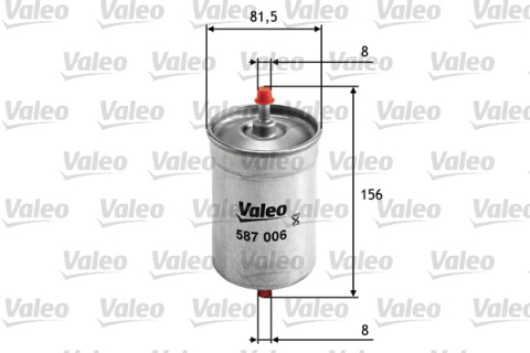 Filtre combustibil - Filtru combustibil VALEO 587006