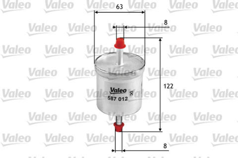 Conex - Filtru combustibil VALEO 587012