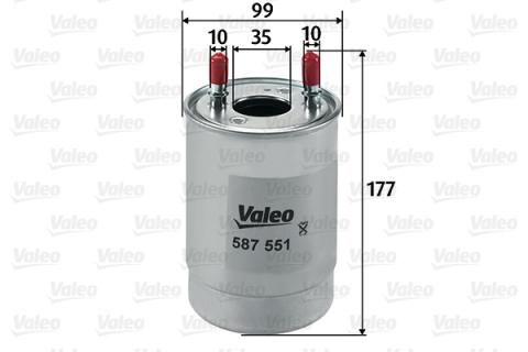 Filtre combustibil - Filtru combustibil VALEO 587551