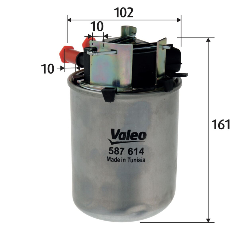 Filtru combustibil VALEO 587614 [2]