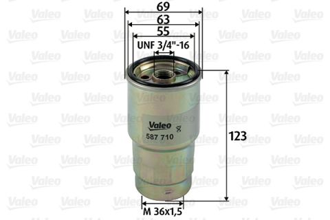 Filtru combustibil VALEO 587710 [3]