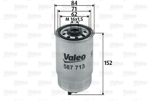 Filtru combustibil VALEO 587713 [1]