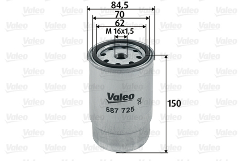 Filtru combustibil VALEO 587725 [1]
