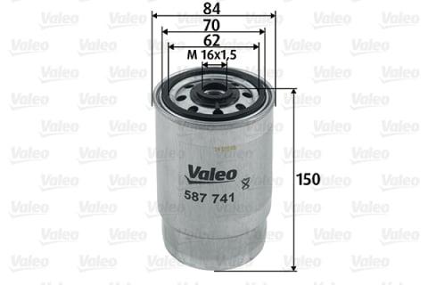 Filtru combustibil VALEO 587741 [1]