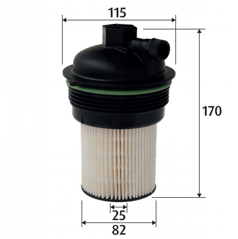 Filtre combustibil - Filtru combustibil VALEO 587950