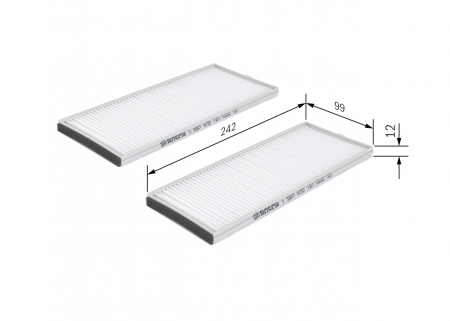 Filtru habitaclu BOSCH 1987432161 [4]