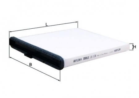 Filtre habitaclu - Filtru habitaclu KNECHT LA1139
