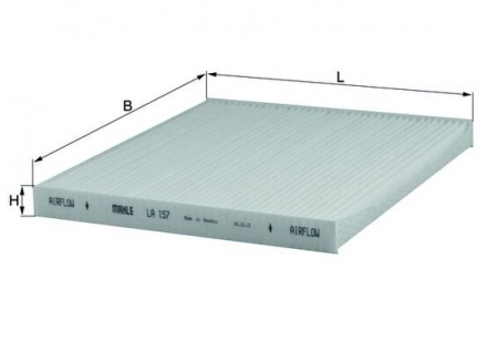 Filtre habitaclu - Filtru habitaclu KNECHT LA157
