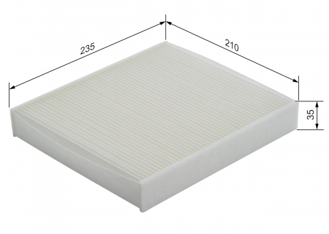 Filtre habitaclu - Filtru habitaclu BOSCH 1987432113