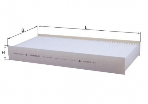 Filtre habitaclu - Filtru habitaclu KNECHT LA410