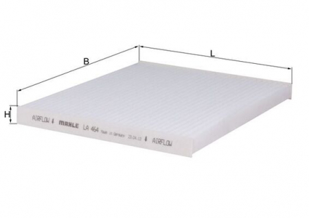 Filtre habitaclu - Filtru habitaclu KNECHT LA464