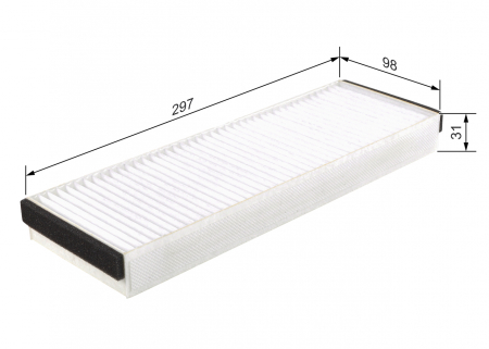 Filtru habitaclu BOSCH 1987432122 [1]