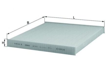 Filtre habitaclu - Filtru habitaclu KNECHT LA411