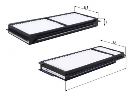 Filtre habitaclu - Filtru habitaclu KNECHT LA346/S