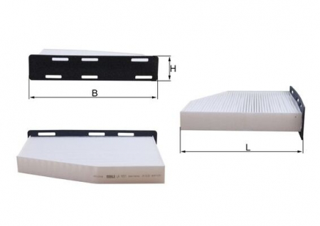 Filtre habitaclu - Filtru habitaclu KNECHT LA181