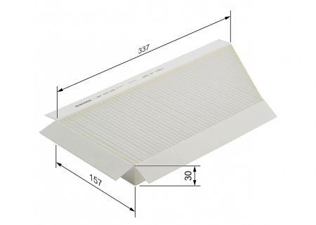 Filtru habitaclu BOSCH 1987432048 [4]