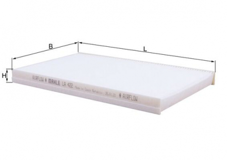 Filtre habitaclu - Filtru habitaclu KNECHT LA422