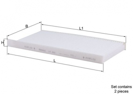 Filtre habitaclu - Filtru habitaclu KNECHT LA468/S