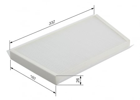 Filtru habitaclu BOSCH 1987432070 [1]