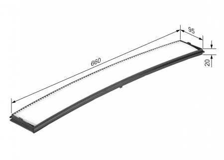 Filtru habitaclu BOSCH 1987432036 [3]