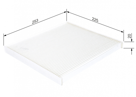 Filtru habitaclu BOSCH 1987432269 [2]