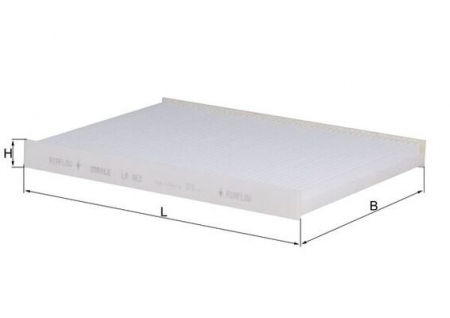 Filtre habitaclu - Filtru habitaclu KNECHT LA463