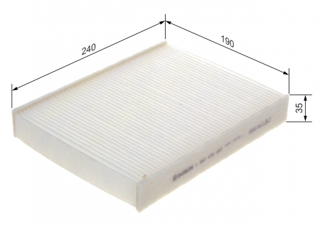 Filtre habitaclu - Filtru habitaclu BOSCH 1987432087