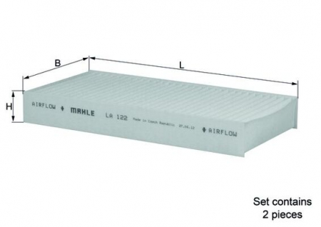 Filtru habitaclu KNECHT LA122/S [1]