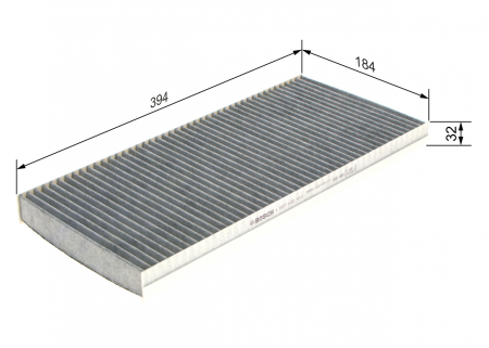 Filtre habitaclu - Filtru habitaclu BOSCH cu carbon activ 1987432410