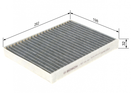Filtru habitaclu BOSCH cu carbon activ 1987432361 [2]
