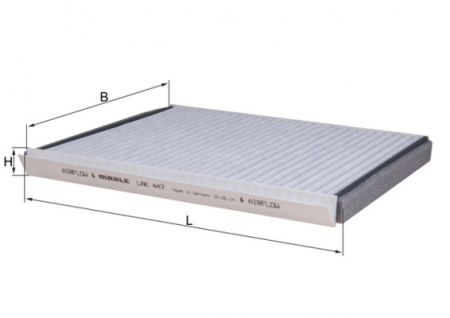 Filtre habitaclu - Filtru habitaclu KNECHT cu carbon activ LAK447