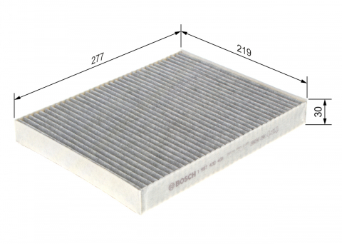 Filtru habitaclu cu carbon activ BOSCH 1987432431 [4]