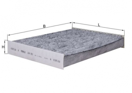 Filtre habitaclu - Filtru habitaclu KNECHT cu carbon activ LAK891