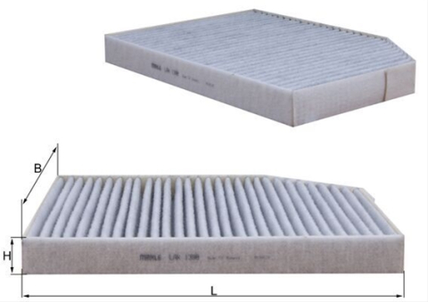 Filtre habitaclu - Filtru habitaclu cu carbon activ MAHLE LAK1398