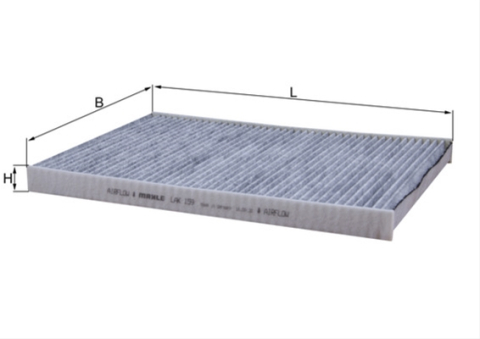 Filtre habitaclu - Filtru habitaclu cu carbon activ MAHLE LAK159